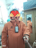 駱駝（CAMEL）沖鋒衣男[畢雯珺同款·追風(fēng)者]抓絨三合一防風(fēng)防水保暖登山服外套 G603，氧化橙，中性 （抓絨） S 曬單實(shí)拍圖