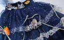 丹鳥王新款女童洛麗塔公主裙子cos兔子警官女寶連衣裙兒童生日禮服洋氣 背心裙+打底衣套裝 100 碼 曬單實(shí)拍圖