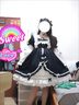 閃動(dòng)少女（SHANDONGSHAONV）洛麗塔原創(chuàng  )白夜極光op可拆卸姬袖cla系lolita優(yōu)雅連衣裙子新年裝 連衣裙大全套 S 曬單實(shí)拍圖