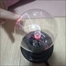 博納思創(chuàng)意魔球魔燈等離子球靜電球閃電球輝光球水晶電光聲控感應(yīng)魔法球 光線絢麗奇妙-橙紅單色光 破損險壞了包賠-靜電離子球 曬單實拍圖
