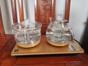 新茶派電熱燒水壺蒸煮茶家用保溫茶盤嵌入全自動(dòng)底部上水一體 1L 底部雙邊上水【金色-消毒款】帶藍(lán)光23*37 曬單實(shí)拍圖