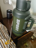 琪虎正品316不銹鋼大容量全鋼保溫壺戶(hù)外大號保溫杯車(chē)載泡茶壺保冷2升 綠色3L一壺三蓋帶雙節茶網(wǎng) 曬單實(shí)拍圖