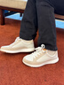 COZY STEPS可至男女款春季盈動(dòng)舒適圓頭輕盈休閑板鞋單鞋 熾光白+乳酪白（女） 38 曬單實(shí)拍圖