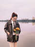 JZDZ學(xué)院風(fēng)jk制服白襯衫女長袖襯衣春秋裝設(shè)計感小眾收腰顯瘦內(nèi)搭上衣 白色 M 曬單實拍圖