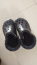 crocs卡駱馳秋冬新品休閑鞋秋冬洞洞鞋貝雅暖絨暖棉|206633 黑/黑-060 (建議買大一碼) 36 /37(220mm) 曬單實拍圖