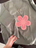 俞兆林（YUZHAOLIN）中年媽媽秋裝針織衫2025新款毛衣薄款洋氣上衣服中老年人打底小衫 豆綠色 XL XL建議115-125斤 曬單實拍圖
