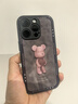 名界 花球熊適用于蘋(píng)果16promax手機(jī)殼iphone16promax外殼新款潮牌玻璃防摔鏡頭全包情侶 紫色花球熊 IPhone 16 Pro 曬單實(shí)拍圖