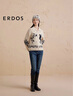ERDOS 修身顯瘦9分小直筒褲復(fù)古休閑百搭女士牛仔褲 可水洗 經(jīng)典藍(lán) 175/80A/XXL 曬單實(shí)拍圖