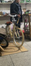 飛鴿（PIGEON） 城市通勤自行車(chē)成人代步男女上班輕便公路自行車(chē) 【單速】黃色+帶坐墊 24寸 適合身高150-170cm 曬單實(shí)拍圖