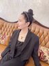 周大金 CHOW TAI KING淡水珍珠項鏈媽媽款水滴玉髓吊墜女七夕情人節(jié)禮物送婆婆長輩生日 曬單實拍圖