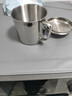 DKO水杯 316食品不銹鋼杯子帶蓋防摔工地家用夏季茶杯大容量馬克杯 250ml馬克杯【食品級304鋼】 曬單實(shí)拍圖