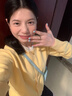 乖甜星韓系2025新款假兩件短外套女針織衫春季長袖軟糯奶黃色毛衣開衫女 黃色版 L 建議105-115斤 曬單實拍圖