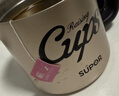 蘇泊爾（SUPOR）陶瓷內(nèi)膽馬克杯帶蓋帶勺子保溫咖啡杯辦公室水杯子女茶杯 酷樂銀【316L不銹鋼】480ml 曬單實拍圖