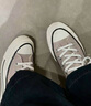 匡威（Converse）官方 1970S男女高幫復古翻毛皮運動(dòng)鞋棕色169337C 169337C/褐色 40 曬單實(shí)拍圖