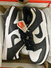 耐克（NIKE）官方DUNK LOW大童運(yùn)動(dòng)童鞋復(fù)古板鞋熊貓配色CW1590 100白色/黑/白色 37.5 曬單實(shí)拍圖