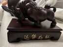 莫尼森 黑檀木牛擺件實(shí)木雕刻辦公室裝飾品送朋友開(kāi)業(yè)喬遷之喜搬家禮物 整木精雕牛擺件長(cháng)30cm(帶底座) 曬單實(shí)拍圖