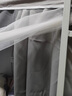 迷你屋學(xué)生宿舍床簾蚊帳全包遮光簾上下鋪90x190寢室通用0.9m單人子母床 【五面超強遮光-懶人免拼折疊支架】淺灰 190cm*90cm*110cm 【0.9m床上鋪 曬單實拍圖
