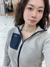 巴塔哥尼亞（Patagonia）女士戶外保暖輕便連帽R1透氣抓絨衣夾克 R1 Air 40260 WLWT S 曬單實拍圖