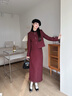 香影安可拉紅色小香風套裝女2025秋季新款一整套千金風名媛兩件套 安可拉紅 S 曬單實拍圖