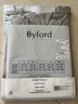 百富（BYFORD）男士長袖打底內(nèi)衣棉圓領(lǐng)百搭打底衫長褲秋衣保暖衣紅MW8826/8937 MW8937灰色褲子 M 曬單實拍圖