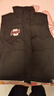 富羅迷男女童羽絨服馬甲冬季休閑立領(lǐng)加絨保暖背心外套 黑色 160cm  曬單實(shí)拍圖