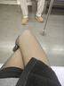 寶娜斯光腿神器秋冬雙層絲襪女加絨加厚保暖打底褲連肉色連褲襪 曬單實(shí)拍圖