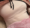 貓人（MiiOW）孕婦哺乳秋衣秋褲套裝大碼孕期睡衣產(chǎn)后喂奶月子服中厚款保暖內衣 淺粉 XL （參考體重：130-150斤） 曬單實(shí)拍圖