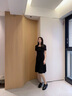 百田森2025春季新款布洛克英倫女鞋頭層牛皮深口單鞋女綁帶小皮鞋春秋 黑色 39 (245mm) 曬單實(shí)拍圖