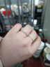 TOAY淡水珍珠S925銀戒指簡(jiǎn)約輕奢氣質(zhì)可調節可調節小眾 曬單實(shí)拍圖