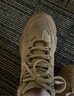 駱駝（CAMEL）工裝靴女戶外高幫鞋增高厚底休閑馬丁靴 L24A283649 卡其 37  曬單實(shí)拍圖