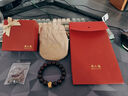 周六福麒麟黃金轉運珠男紫檀手鏈生日禮物定價(jià)ADXY193828金重約1.3g 曬單實(shí)拍圖