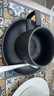 SUCCOHOMEWARE日式咖啡杯陶瓷高檔黑白巖石咖啡杯碟套裝高顏值精致拿鐵掛耳杯 巖石黑-咖啡（一杯一碟一勺） 曬單實(shí)拍圖