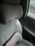 CICIDO/夕多頭枕汽車(chē)專(zhuān)用四季靠枕護頸車(chē)內透氣座椅枕頭開(kāi)車(chē)護腰靠墊頸枕套裝 【抗菌舒護面料&升級款】 密陀黑-【一對頭枕】 曬單實(shí)拍圖