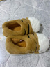 凡小如情侶棉拖鞋女包跟家居室內保暖創(chuàng  )意可愛(ài)毛茸茸棉鞋冬季外穿拖鞋男 虎爪 40-41 （適合39-40） 曬單實(shí)拍圖