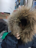 鴨鴨（YAYA）兒童羽絨服男童毛領女童中長款戶外工裝風過年服新年拜年服4805K 藏藍色 140（充絨量106.2克） 曬單實拍圖