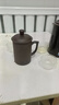 宜興紫砂茶杯帶蓋過濾杯大容量辦公杯陶瓷蓋被水杯大號禮品功夫杯 凹刻黑砂山水杯 - 帶蓋+帶過濾內(nèi)膽 曬單實拍圖