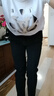 啄木鳥(niǎo)藍(lán)灰色牛仔褲女高腰顯瘦2025年春秋新款彈力緊身顯瘦小腳鉛筆褲子 黑色 833 28 建議100-110斤 曬單實(shí)拍圖