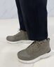 斯凱奇（Skechers）男鞋時(shí)尚百搭高幫鞋耐磨戶(hù)外鞋軟底緩震休閑男靴工作鞋210788 曬單實(shí)拍圖