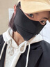 Charm Kendo防曬口罩女護(hù)眼角防紫外線遮陽全臉面罩冰絲夏季透氣口罩男 云墨黑【時(shí)尚百搭遮陽可洗】 曬單實(shí)拍圖