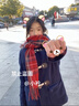 凌卡戚JK制服學(xué)院風(fēng)日系加棉連帽復(fù)古中長(zhǎng)款牛角扣毛呢子大衣女外套秋冬 主圖款 M 版型偏小 建議90-100斤 曬單實(shí)拍圖