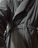 BODYDREAM新款搖粒絨保暖睡袍男士睡衣加絨加厚寬松休閑長款浴袍 深灰色 XL 曬單實拍圖