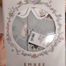 嫚熙（EMXEE）牛油果絲柔棉嬰兒連體衣純棉新生兒寶寶衣服哈衣爬服早秋冬季 絨茸抱抱【對襟】(不含帽子) 80cm (9-18月，體重8.5-10kg) 曬單實(shí)拍圖
