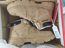 ABC KIDS兒童鞋二棉冬季加絨高幫男女童棉鞋保暖青大童運動(dòng)鞋3874PY卡其34 曬單實(shí)拍圖