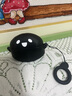 京苑 適用于wf-1000xm5保護(hù)套 索尼wf1000xm5耳機(jī)保護(hù)殼 磨砂水貼工藝耳機(jī)殼 硅膠軟殼 【黑色幽靈+指環(huán)扣】 索尼wf-1000xm5 耳機(jī)保護(hù)套 曬單實(shí)拍圖