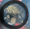 列森（LIESEN）適用奔馳方向盤(pán)套硅膠把套超薄翻毛皮毛絨冬季透氣防滑耐磨四季 D型-紅色回正標 曬單實(shí)拍圖
