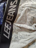 Lee男士?jì)妊澞?025春夏新品棉質(zhì)抗菌防螨牛仔印花男生平角四角短褲衩 曬單實(shí)拍圖