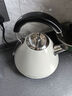 摩飛電器（Morphyrichards） 家用電熱水壺進(jìn)口304不銹鋼大容量燒水壺 MR7456A 1.5L 白色 曬單實(shí)拍圖
