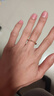 CRD克徠帝【現貨閃發(fā)】莫比烏斯環(huán)玫瑰金色鉆石對戒結婚男女鉆戒 18K金 男女同款 15-16號指圈 曬單實(shí)拍圖