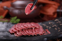 張飛牛肉225g四川老字號原味五香醬鹵牛肉干下飯佐餐熟食成都特產小吃 225原味*2+225五香*2（禮品袋） 曬單實拍圖