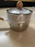 愛仕達(dá)奶鍋雪平鍋不銹鋼小奶鍋蒸煮一體湯鍋煮奶嬰兒輔食鍋電磁燃?xì)馔ㄓ?18cm雪平鍋【帶蒸格】 曬單實(shí)拍圖